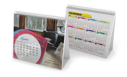 Calendário de Mesa, Mais que uma Gráfica Online